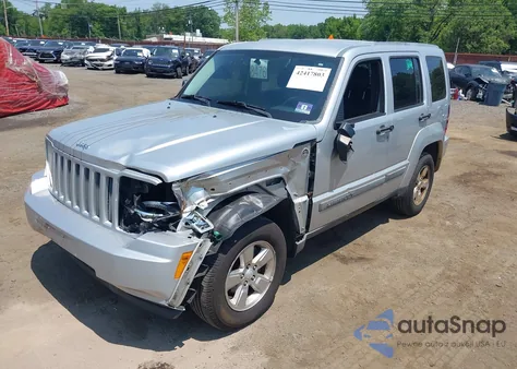 2012 Jeep Liberty Sport из США, поврежденный, VIN 1C4PJMAK4CW101403